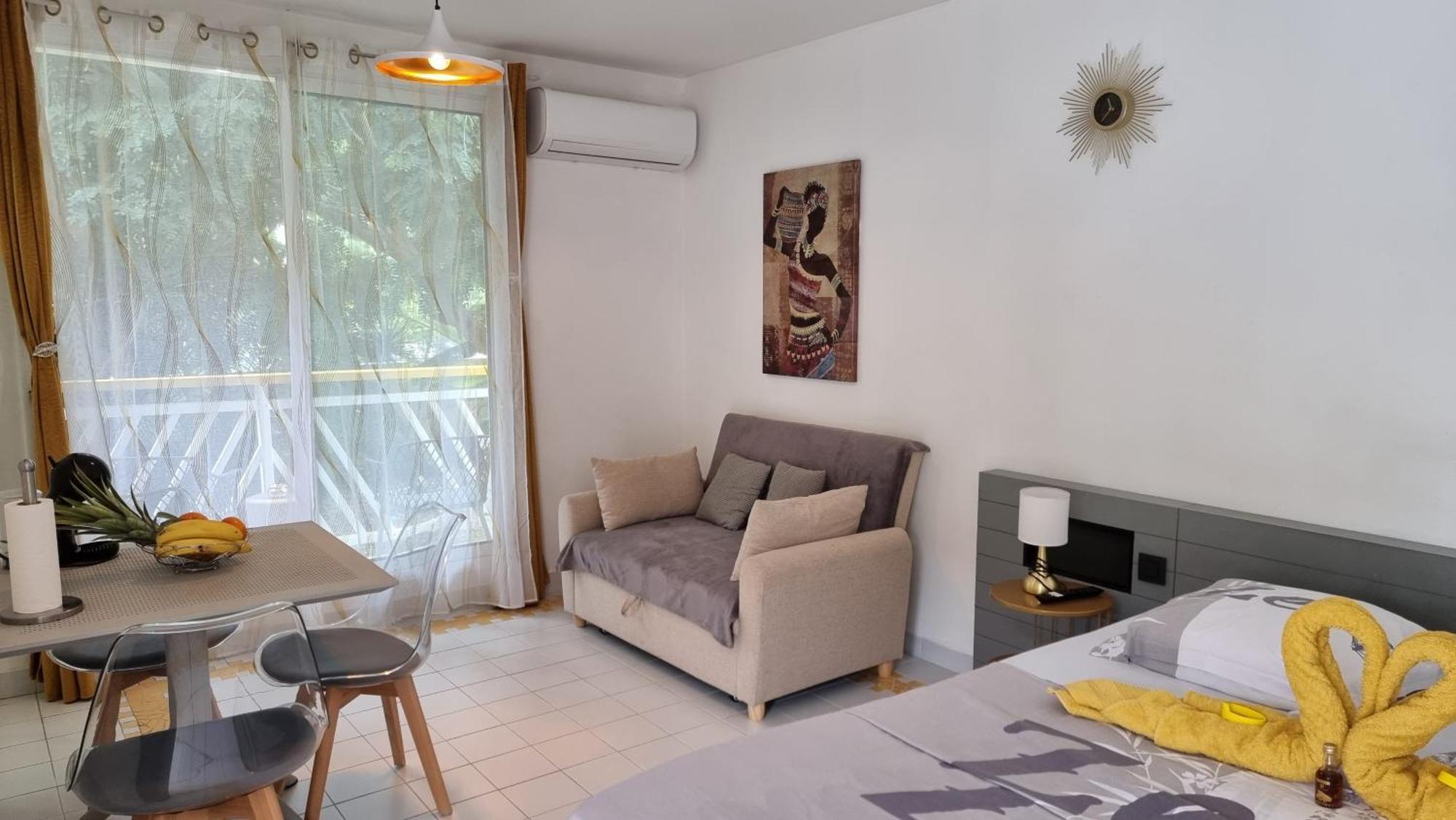 Studio Beachside Paradise Avec Citerne Tampon- Residence Manganao Saint-Francois (Grande-Terre) Exterior foto