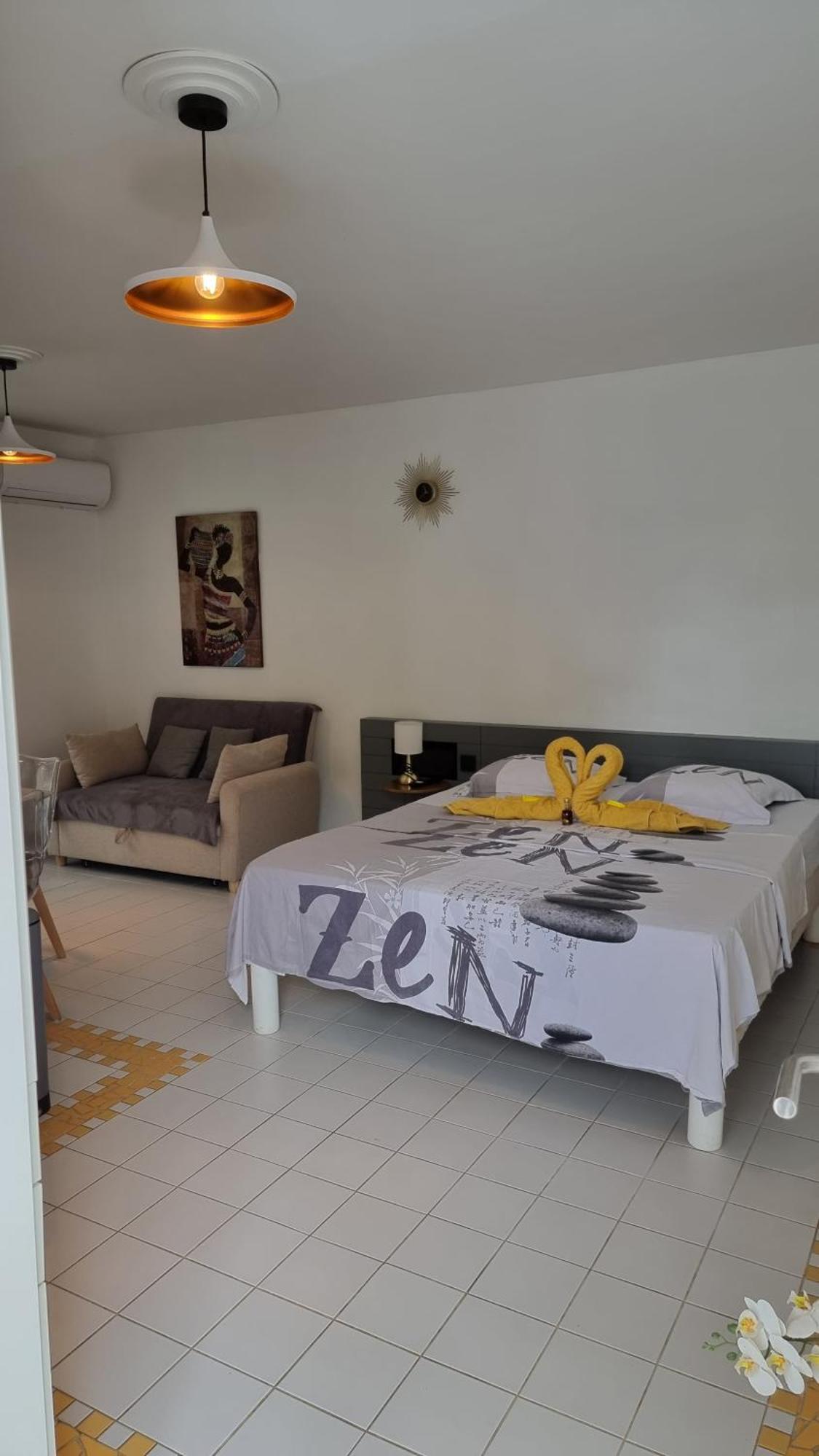 Studio Beachside Paradise Avec Citerne Tampon- Residence Manganao Saint-Francois (Grande-Terre) Exterior foto